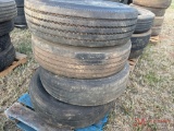 (4) VARIOUS TRUCK TIRES