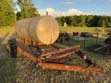 ALUMINUM TANK & 14' T/A TRAILER