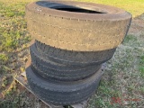 (4) VARIOUS TRUCK TIRES