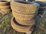 (4) VARIOUS TRUCK TIRES