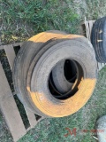 (2) FARM IMPLEMENT TIRES & (1) TRUCK TIRE