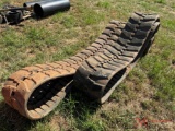 (2) RUBBER TRACK