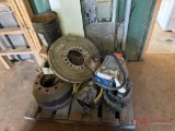 CONTENTS OF PALLET: VARIOUS TRUCK PARTS