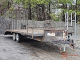 2007 O'DELL MANUFACTURING 24' DECK OVER TAG TRAILER