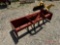 6' 3 POINT HITCH BOX BLADE WITH ADJUSTABLE SHANKS