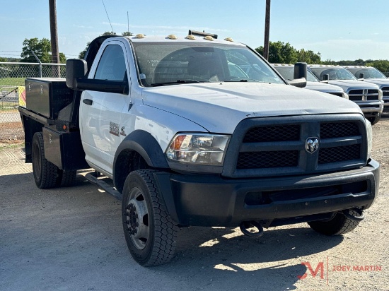 2013 RAM 5500 HEAVY DUTY FLTBED TRUCK