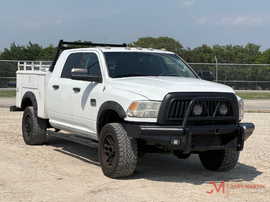 2012 DODGE RAM 3500 MEGA CAB LONGHORN LARAMIE