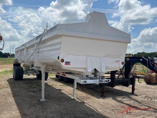 1989 38' FRAMELESS END DUMP TRAILER