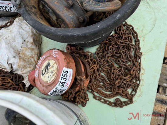 1 TON MANUAL CHAIN HOIST
