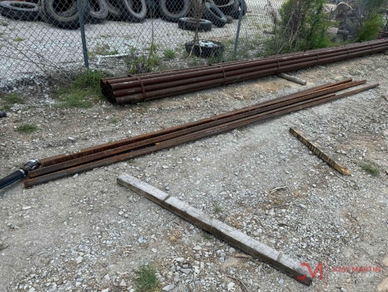 (6) VARIOUS LENGTH SQUARE TUBING