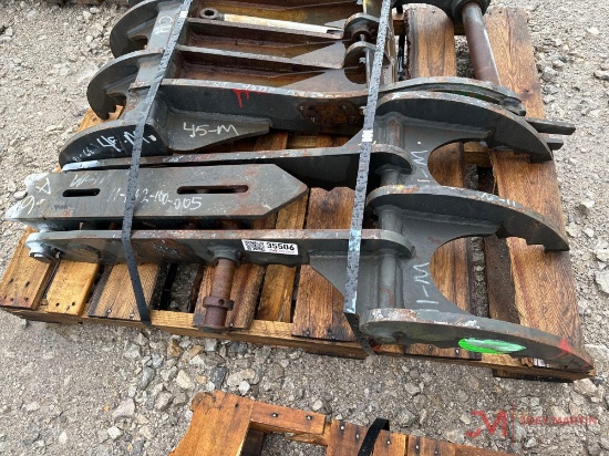 3 FINGER EXCAVATOR THUMB W/ MOUNTING PLATE
