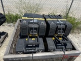 CRATE OF STANLEY ROLLING TOOLBOXES & CONTENTS