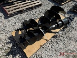 NEW AUGER MINI EXCAVATOR ATTACHMENT WITH (2) BITS