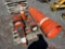 CONTENTS OF PALLET: SAFETY CONE & BARRELS