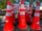 (25) NEW REFLECTIVE SAFETY CONES