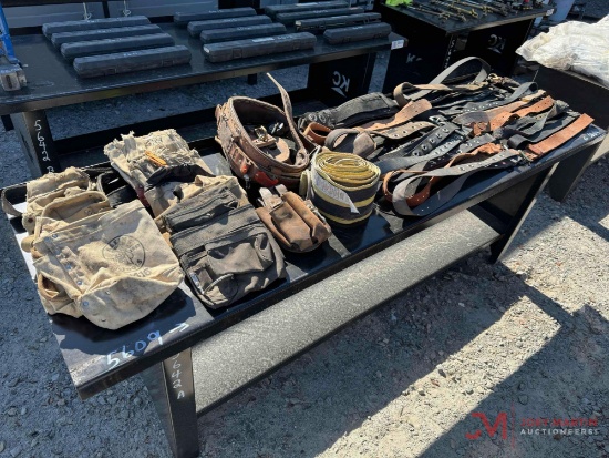 VARIOUS TOOL BELTS AND POUCHES