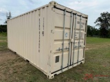 ONE TRIP 20' SHIPPING CONTAINER