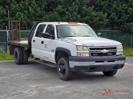 2007 CHEVROLET 3500 FLATBED TRUCK