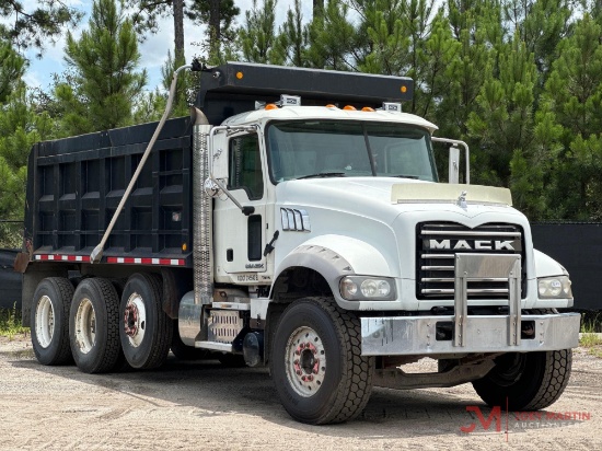 2015...MACK GU713 GRANITE TRI-AXLE DUMP TRUCK