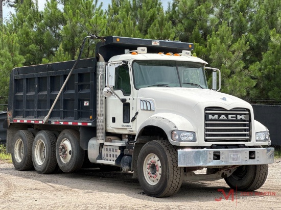 2015...MACK GU713 GRANITE TRI-AXLE DUMP TRUCK