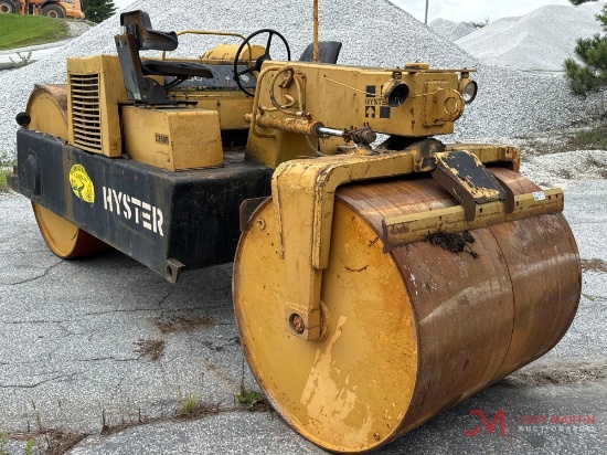 HYSTER C350B DOUBLE SMOOTH DRUM ROLLER