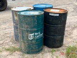 (4) 50 GALLON DRUMS