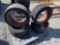 (4) FORKLIFT TIRES