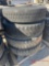 (4) 275/80/R22.5TRUCK TIRES & STEEL WHEELS