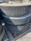 (4) 11R22.5 TRUCK TIRES & STEEL WHEELS