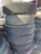 (6) 11R24.5 TRUCK TIRES & STEEL WHEELS