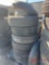 (6) 225/70/R19.5 TRUCK TIRES & STEEL WHEELS, (1) STEEL WHEEL