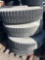 PALLET OF (4) 11R22.5 TIRES & STEEL WHEELS