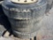 PALLET OF (4) 11R24.5 TIRES & ALUMINUM WHEELS