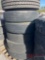 PALLET OF (6) 22.5 TIRES & ALUMINUM WHEELS