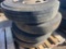 PALLET OF (4) 8R19.5 TIRES & STEEL WHEELS