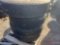 PALLET OF (4) 11R24.5 TIRES & ALUMINUM WHEELS