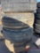 PALLET OF (4) 425/65/R22.5 TIRES & STEEL WHEELS