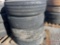PALLET OF (4) 11R22.5 TIRES & ALUMINUM WHEELS