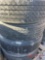 PALLET OF (4) VARIOUS TIRES & STEEL WHEELS