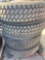 PALLET OF (4) 295/75/R22.5 TIRES & ALUMINUM WHEELS