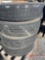 PALLET OF (4) 295/75/R22.5 TIRES & STEEL WHEELS