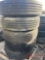 PALLET OF (5) 11R22.5 TIRES & (4) STEEL WHEELS & (1) ALUMINUM WHEEL