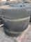 PALLET OF (4) 10R22.5 TIRES & STEEL WHEELS