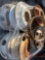 (8) STEEL TRUCK WHEELS