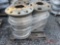 (9) ALUMINUM TRUCK WHEELS