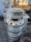 (10) ALUMINUM TRUCK WHEELS
