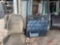 CONTENTS OF TRAILER: (3) TRUCK SEATS, (17) VARIOUS TRUCK DOORS