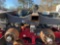 (2) TRAILER AXLES, FRAME, AIR SUSPENSION
