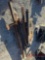CONTENTS OF PALLET VARIOUS FABRICATION METAL AND HYDRAULIC CYLINDER