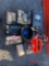 CONTENTS OF PALLET VARIOUS BATTERIES AND BUCKETS